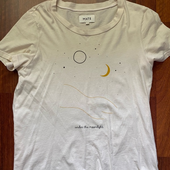 MATE the Label Tops - Mate t-shirt - cream